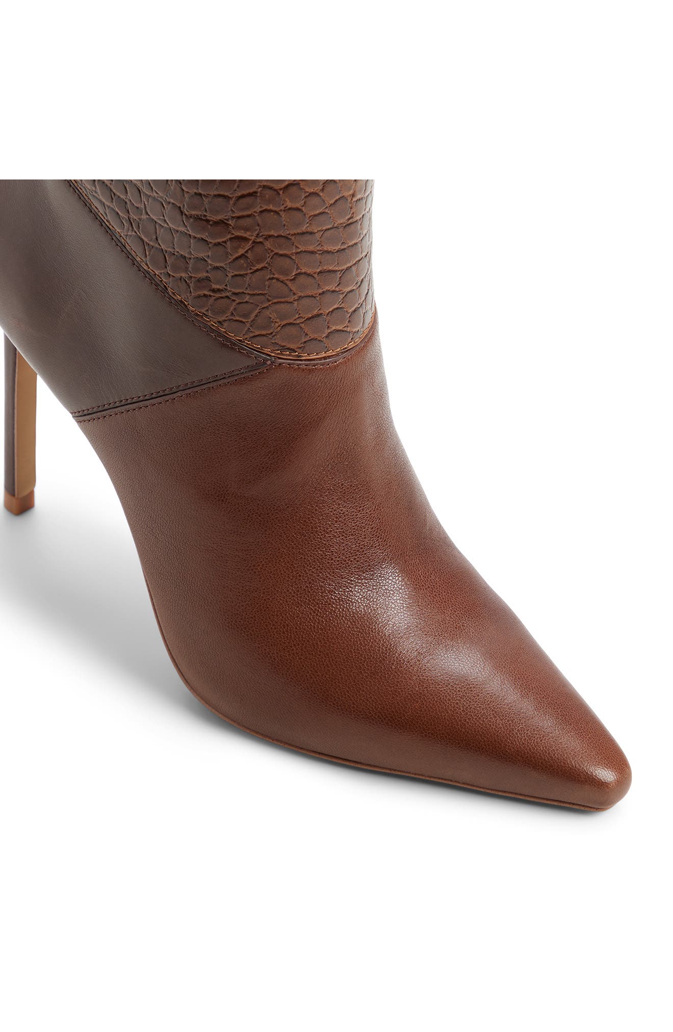 Marya Knee High Boot, Alternate, color, BROWN/ MULTI
