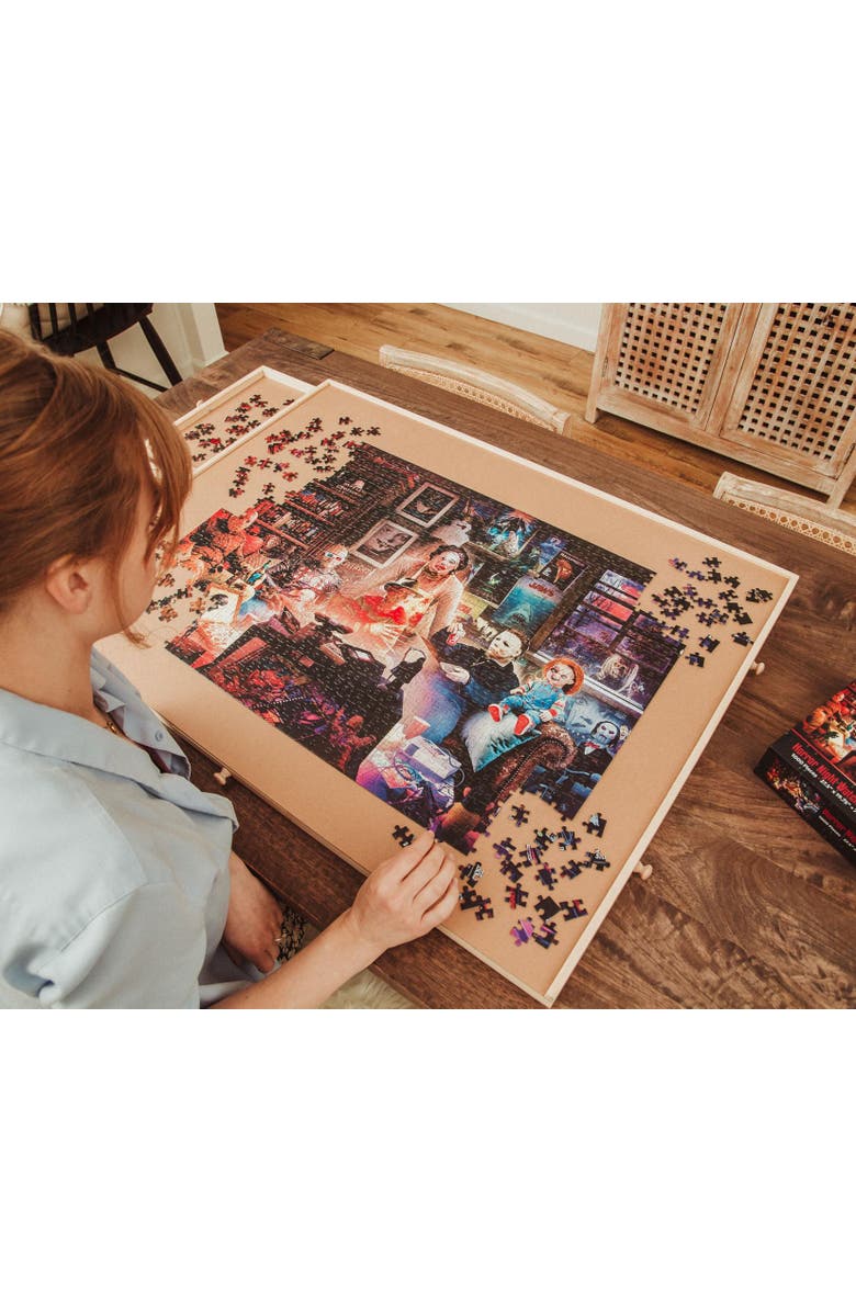 Toynk Horror Night Watch Party 1000 Piece Jigsaw Puzzle By Rachid Lotf, Alternate, color, Multi-Color
