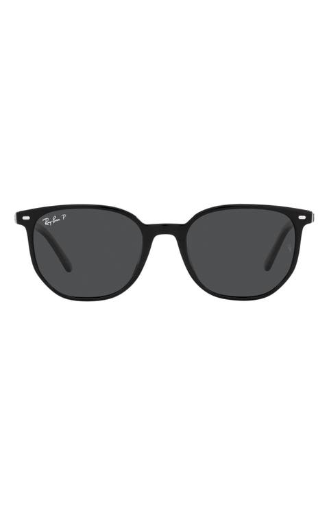 Elliot 52mm Polarized Square Sunglasses