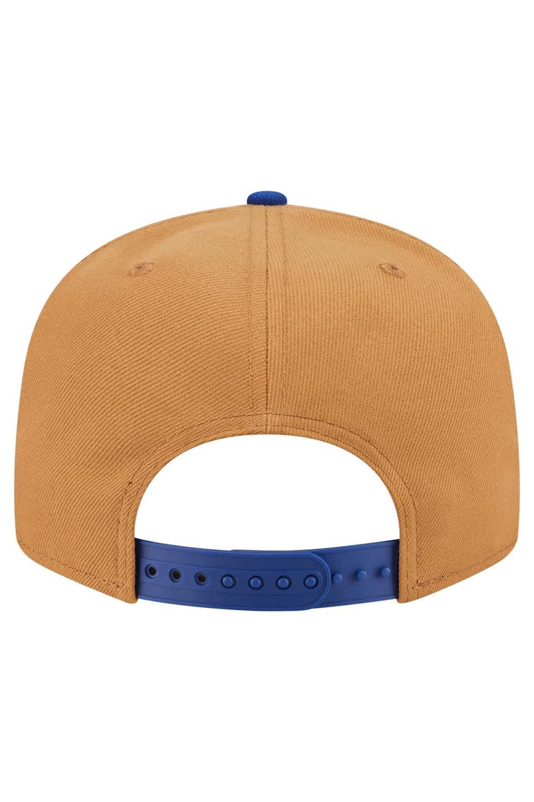 Men's New Era Khaki/Royal New York Mets Ice Cream 9FIFTY Snapback Hat, Alternate, color, Khaki