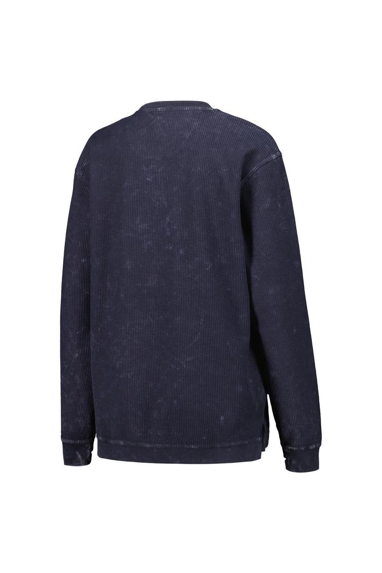 Women's G-III 4Her by Carl Banks Navy Tennessee Titans Comfy Cord Pullover Sweatshirt, Alternate, color, Navy