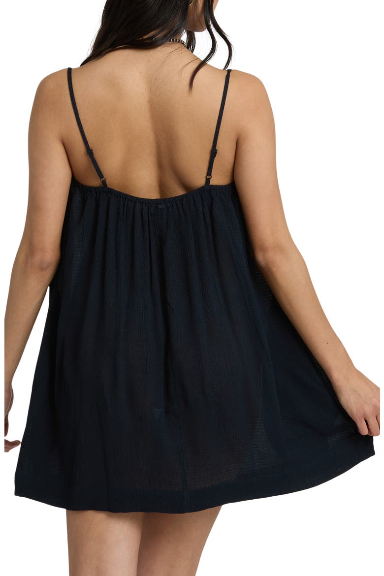 Beach Song Cover-Up Sundress, Alternate, color, BLACK SANDS