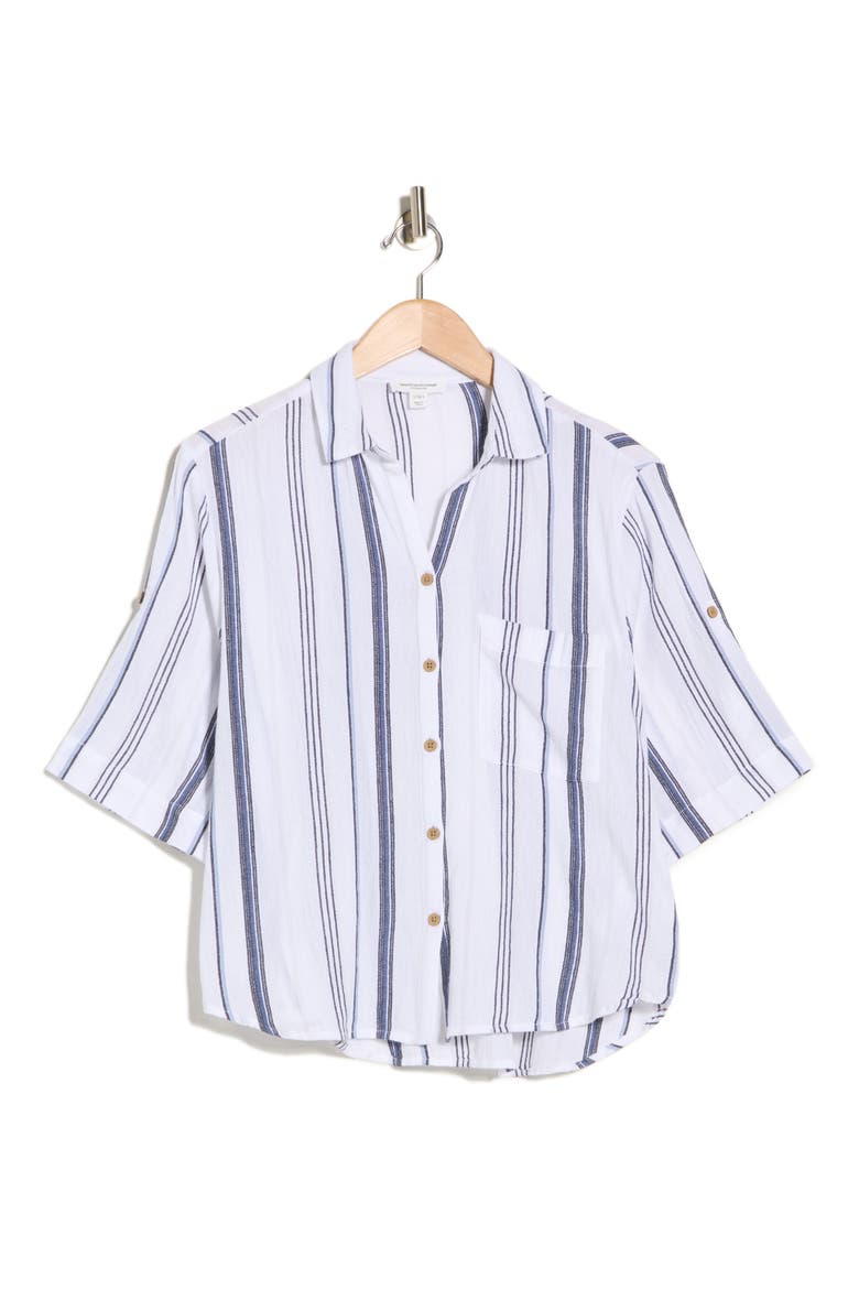 Murphy Button Up Shirt, Alternate, color, GLACIER