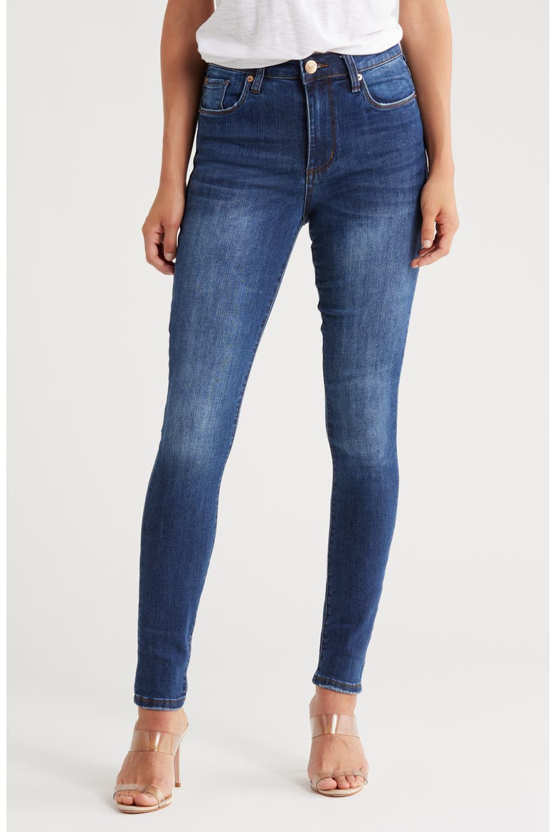 Ellie High Waist Ankle Skinny Jeans, Main, color, COPELAND
