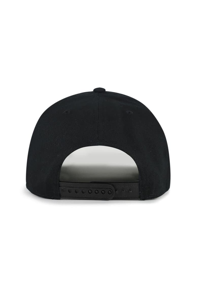 Men's '47 Black/Brown San Francisco Giants Cooperstown Break Wood Suede Hitch Adjustable Hat, Alternate, color, Black