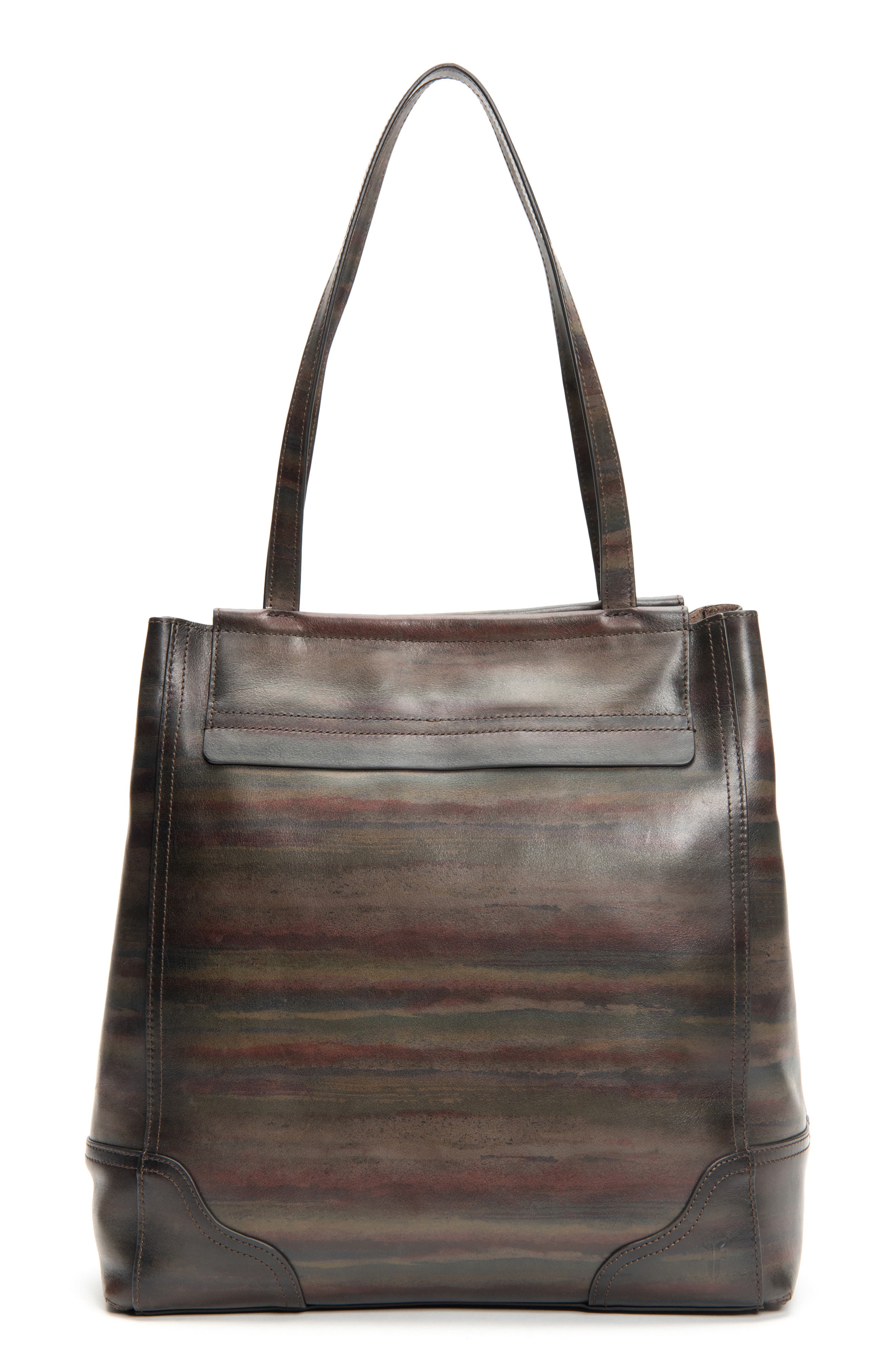 Frye Charlie Simple Leather Tote, Main, color, 