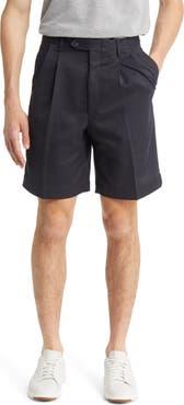 Berle Microfiber Pleated Shorts