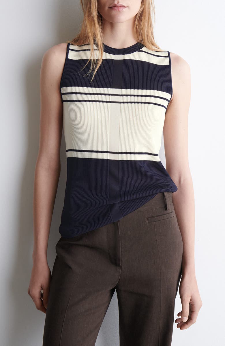 COS Agave Rib Sweater Vest, Main, color, 