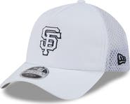 New Era Men's New Era White San Francisco Giants 2026 Batting Practice Apex 9FORTY Adjustable Trucker Hat