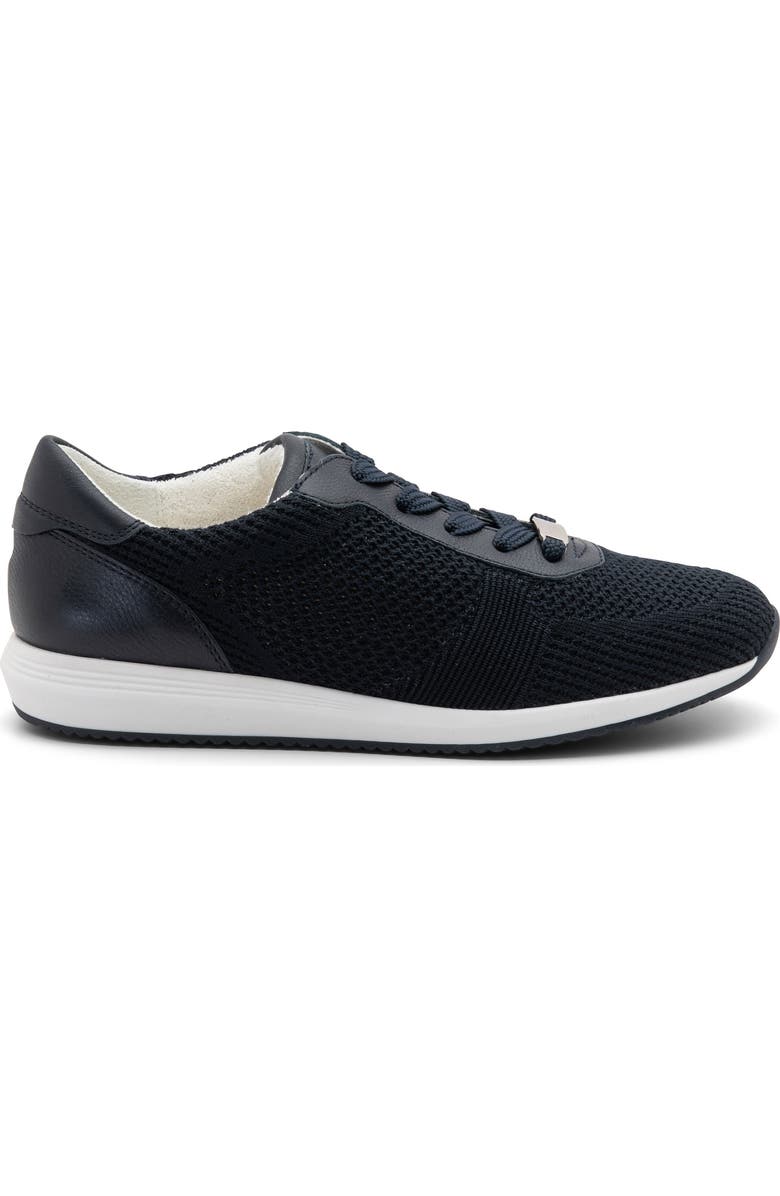ara Lilly II Sneaker, Alternate, color, Navy Wovenstretch
