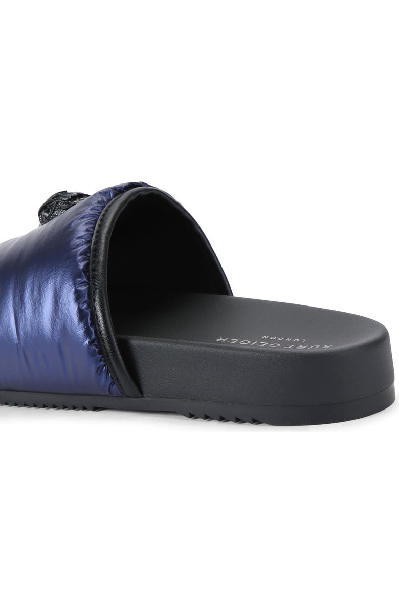 Kurt Geiger London Eagle Slide Sandal, Alternate, color, Navy