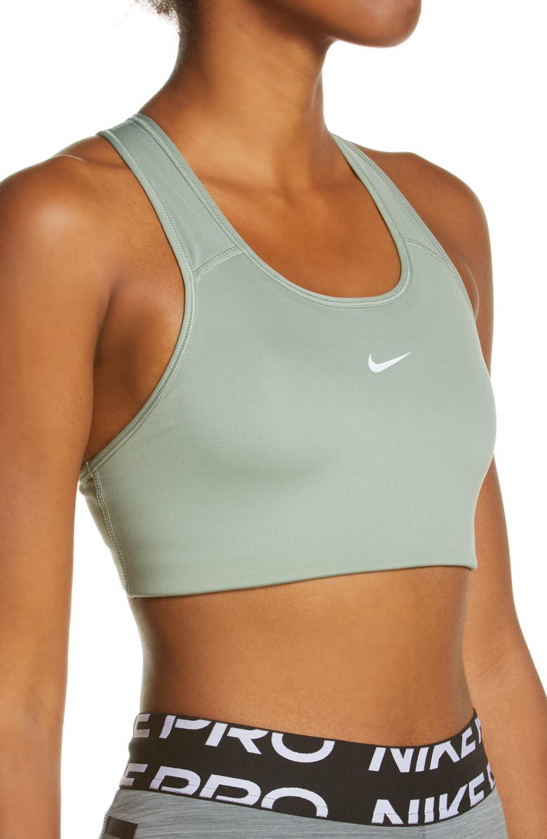 Nike Swoosh Dri-FIT Racerback Sports Bra, Alternate, color,