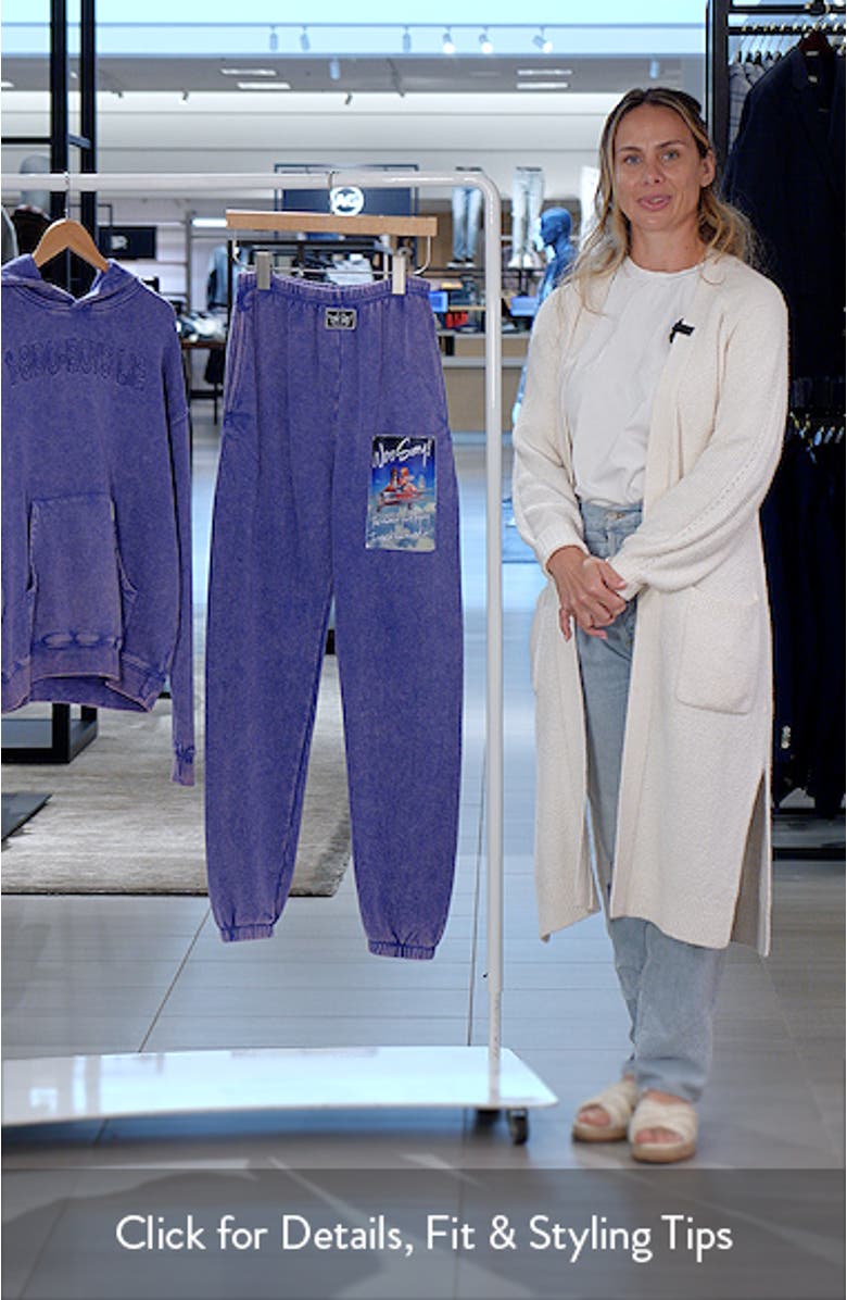 1-800 Disconnected Kimmy Graphic Sweatpants, sales video thumbnail