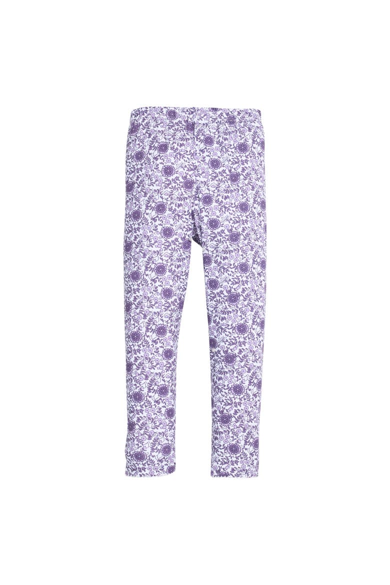 Kids' Knit Patterned Legging, Main, color, Lavender Vine Floral