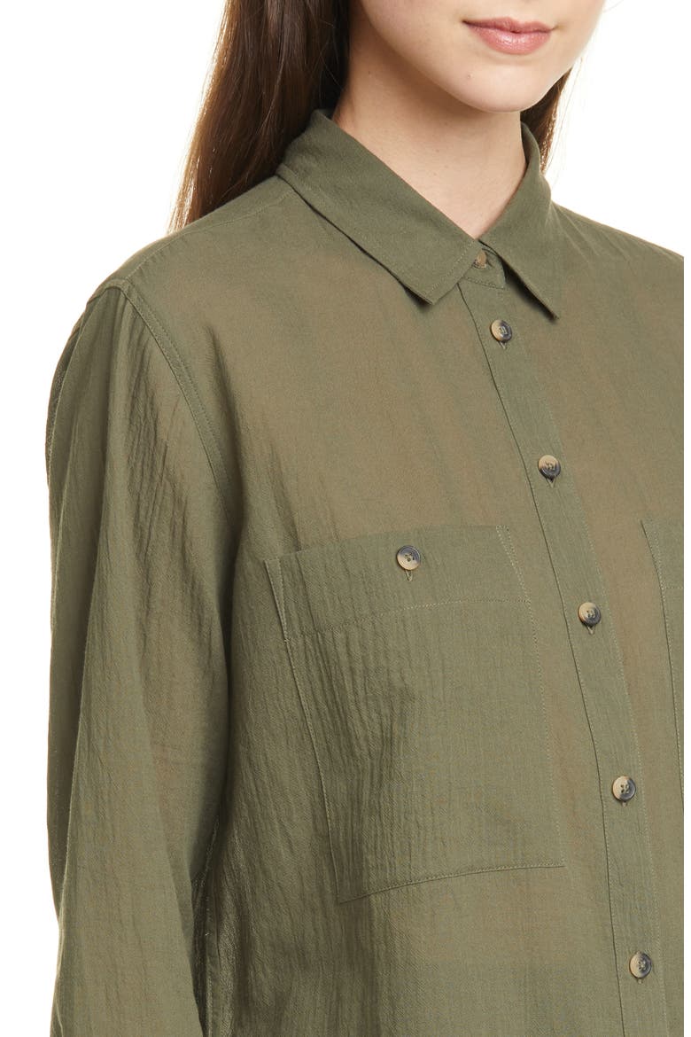 Marnee Shirt, Alternate, color, DARK OLIVE