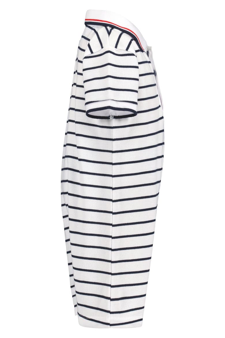 Kids' Polo Romper, Alternate, color, NAVY