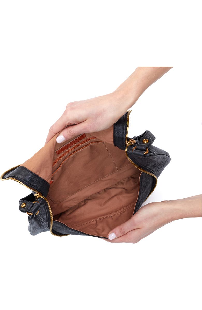 HOBO Fern Medium Leather Shoulder Bag, Alternate, color,