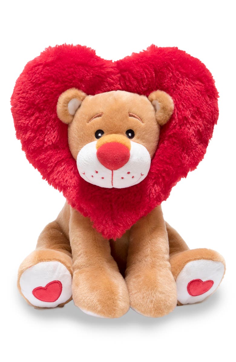 Cuddle Barn Lionheart Light-Up Musical Stuffed Animal, Main, color,