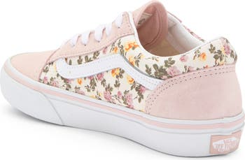 Kids' Old Skool Romantic Floral Low Top Sneaker