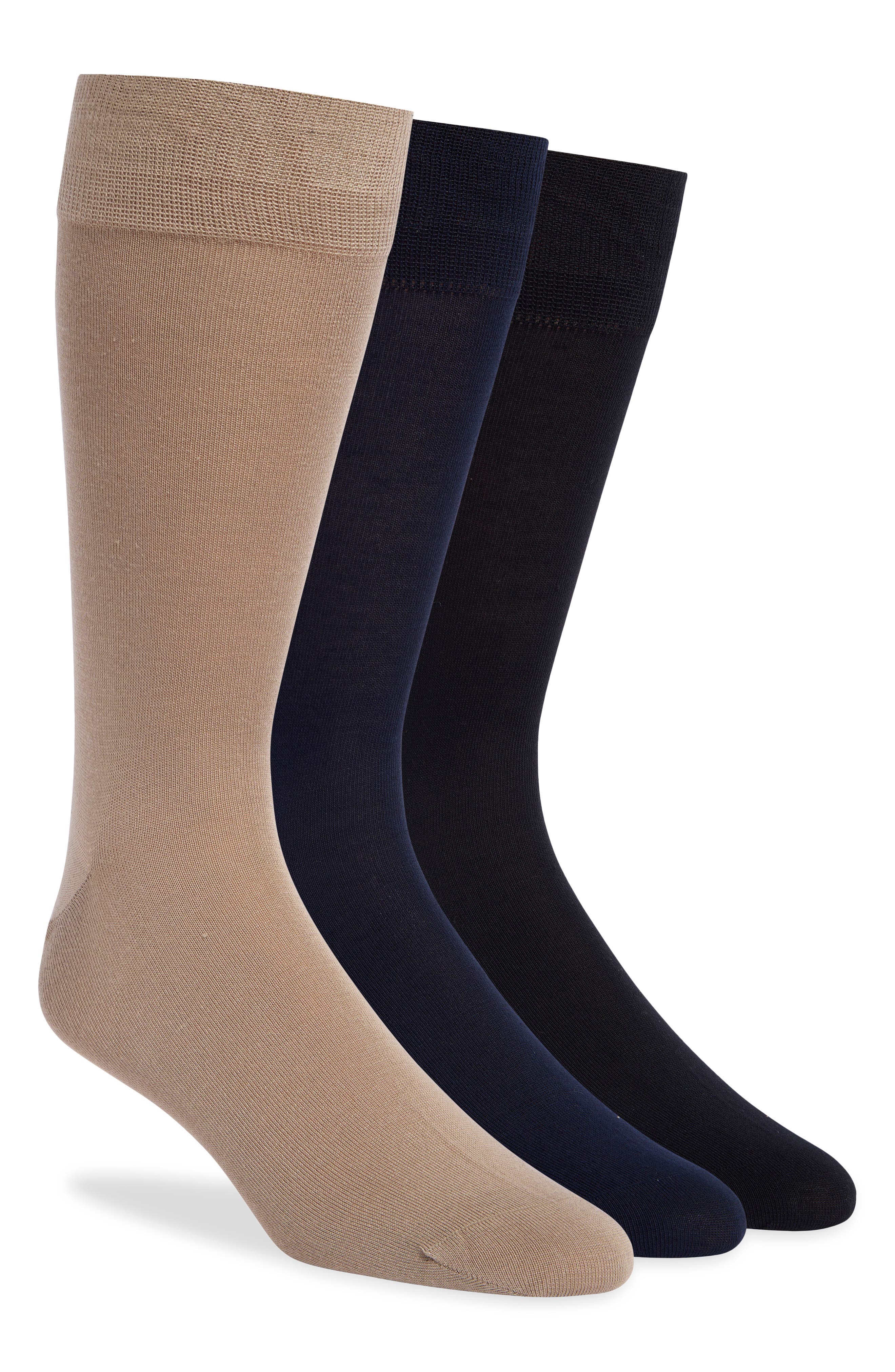 Lorenzo Uomo 3-Pack Dress Socks