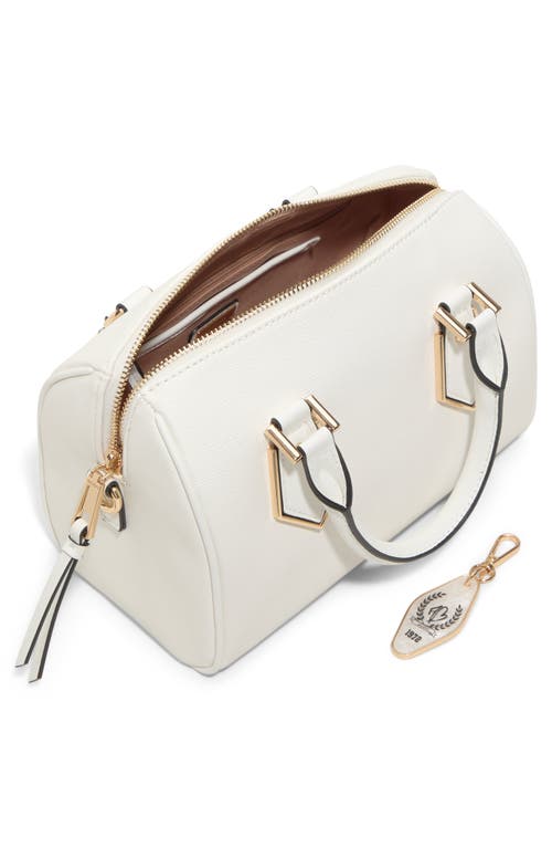 Aldo Guinevereex Faux Leather Barrel Bag In White