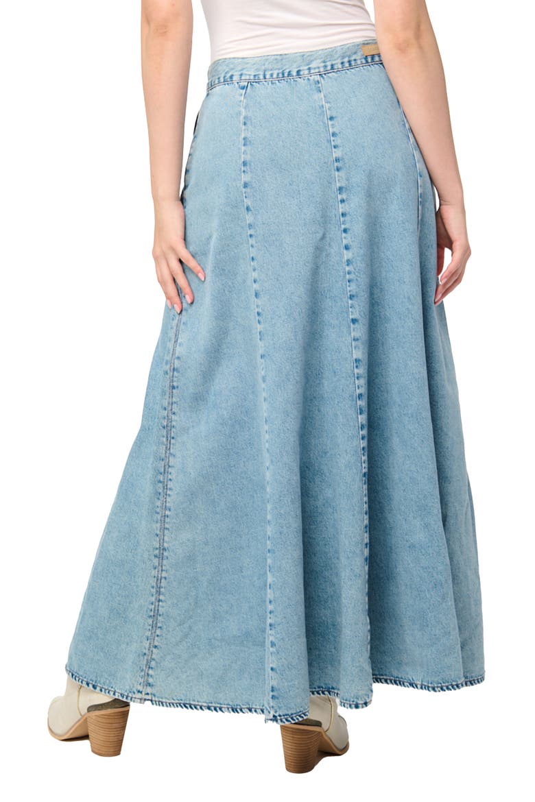 A-Line Denim Skirt, Alternate, color, IN MY MIND