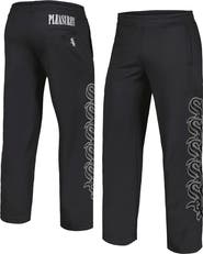 PLEASURES Men's PLEASURES Black Chicago White Sox Pitcher Track Pants