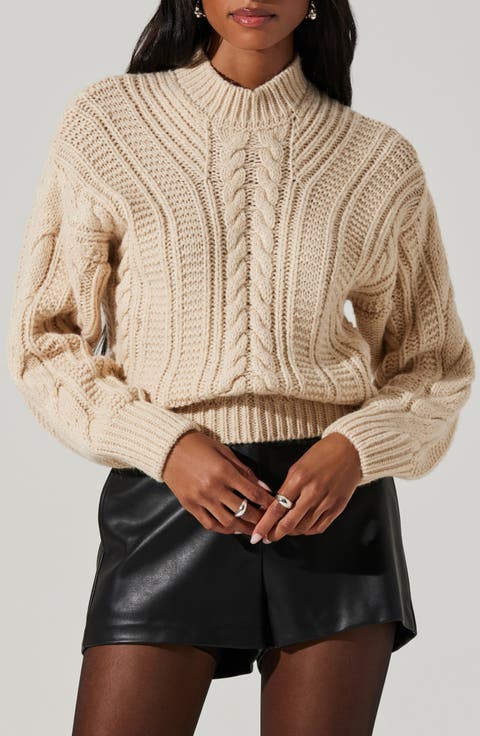 Laverne Lace-Up Back Sweater