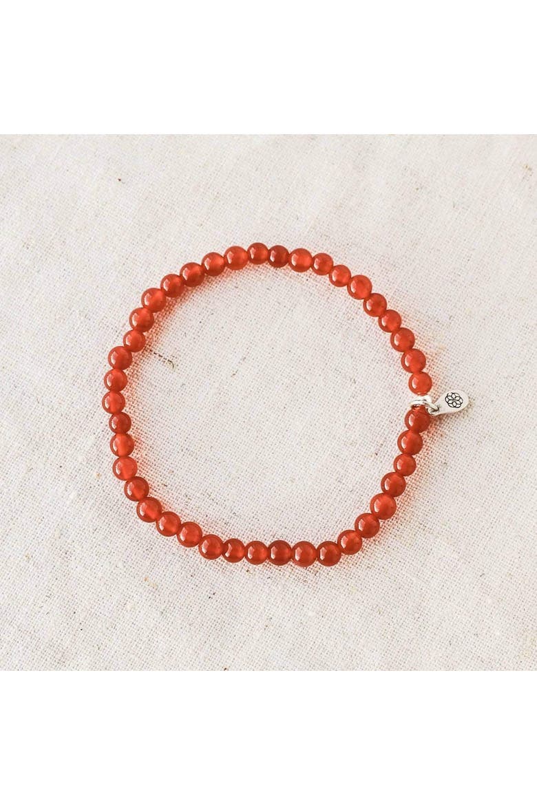 Carnelian Energy Bracelet, Alternate, color, Red / Orange