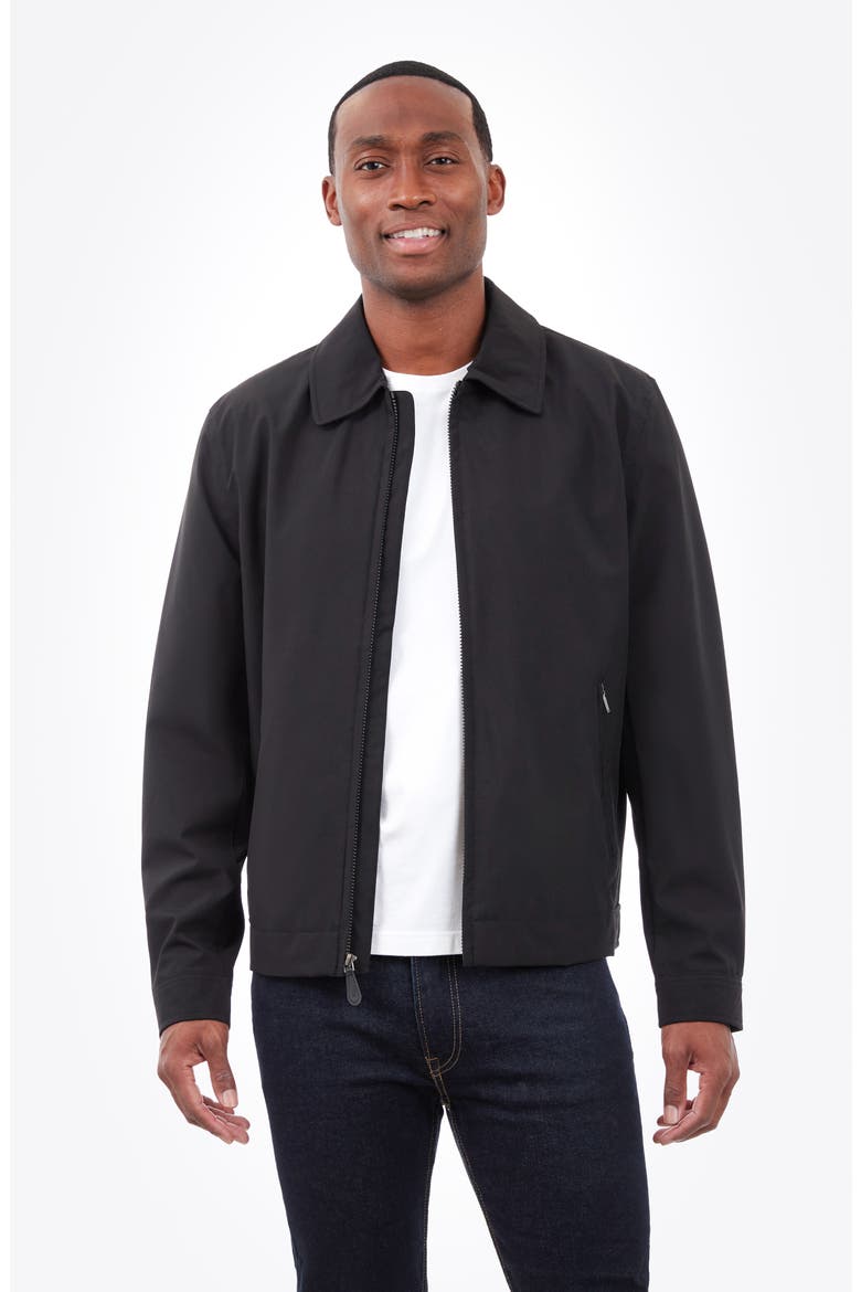 Athens Hipster Water Resistant Jacket, Alternate, color, BLACK