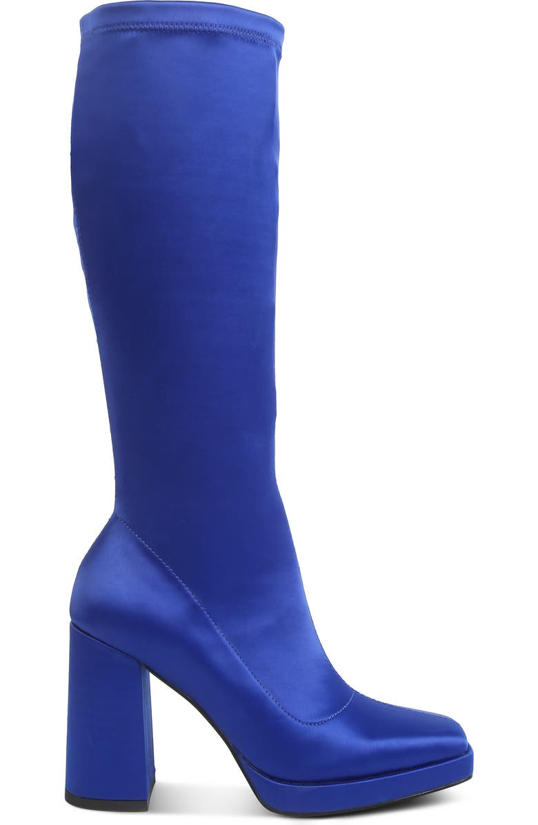 Rag & Co Presto Knee High Boot, Alternate, color, Blue