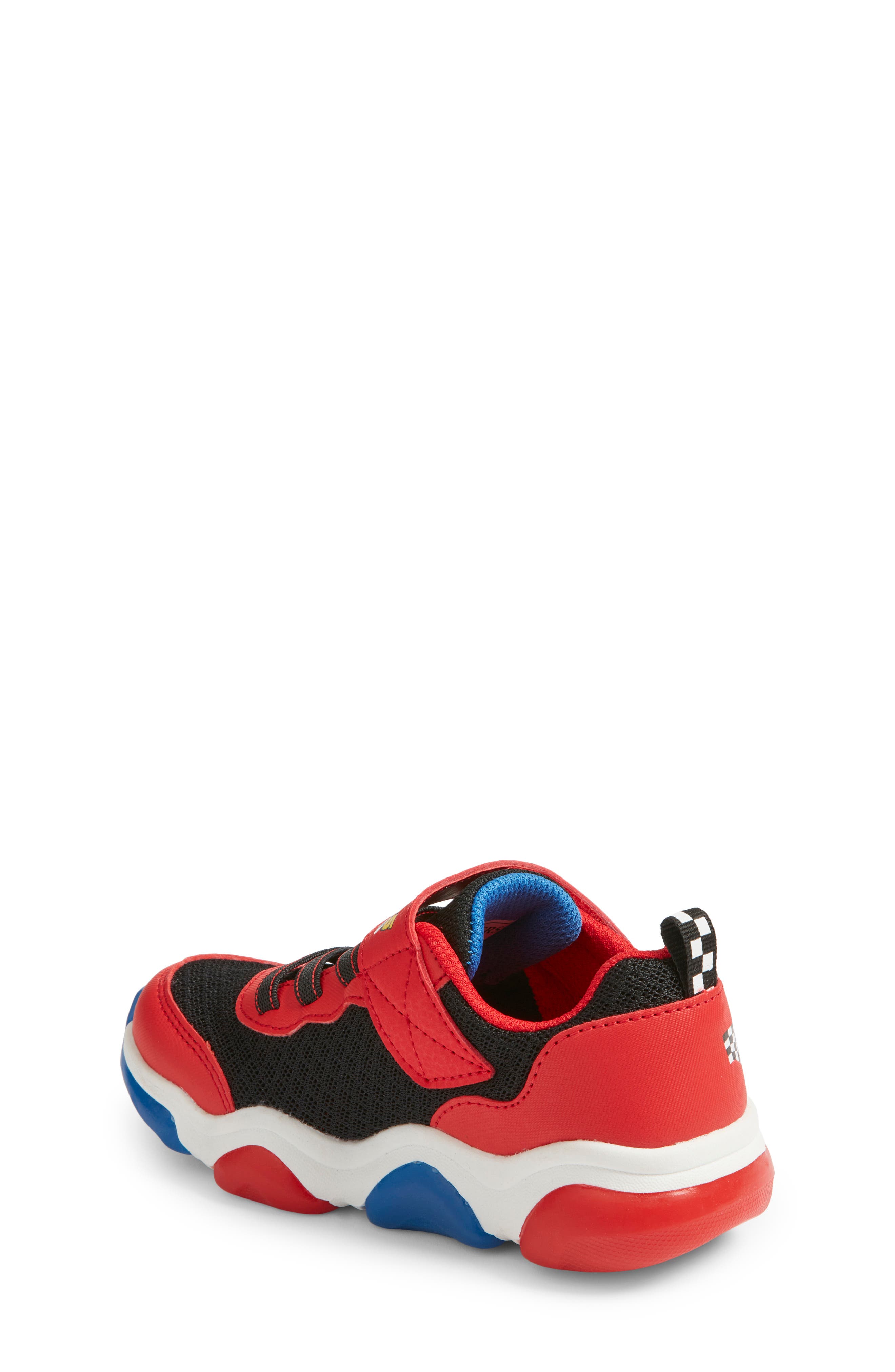 SKECHERS Kids' Mighty Glow 2.0 Sneaker, Alternate, color, Red Multi