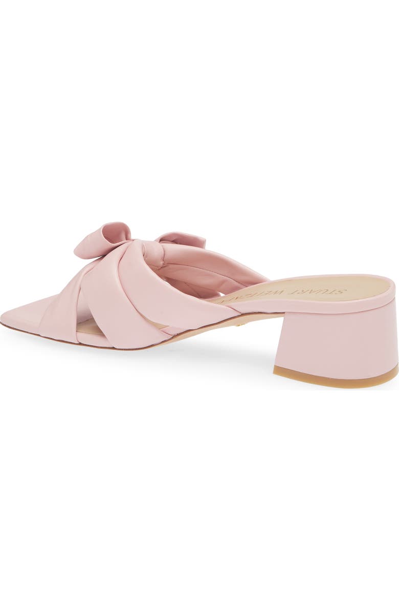 Stuart Weitzman Sofia Bow Sandal, Alternate, color, Ballet Leather