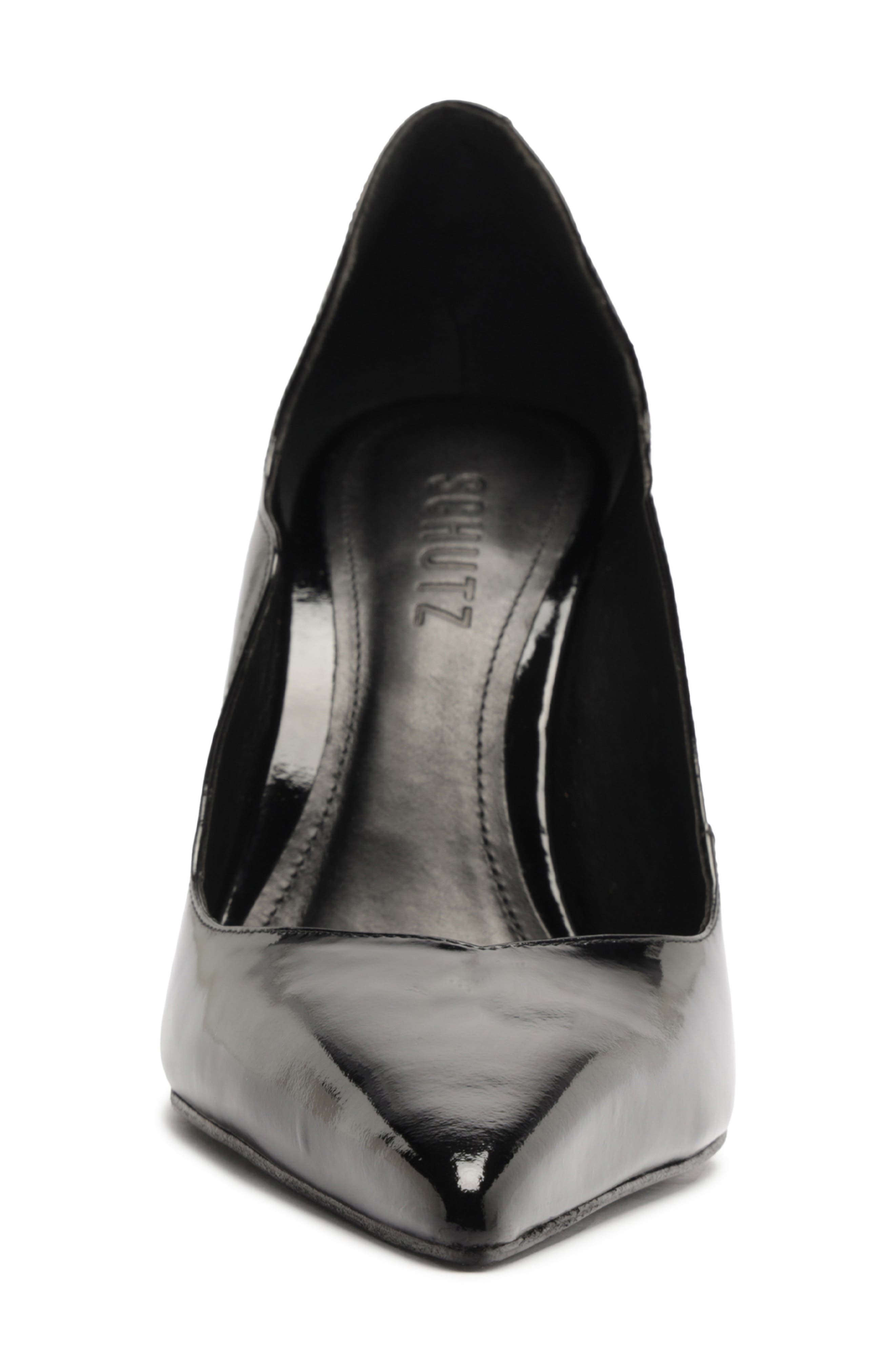 Ophelia Pointed Toe Pump, Alternate, color, BLACK