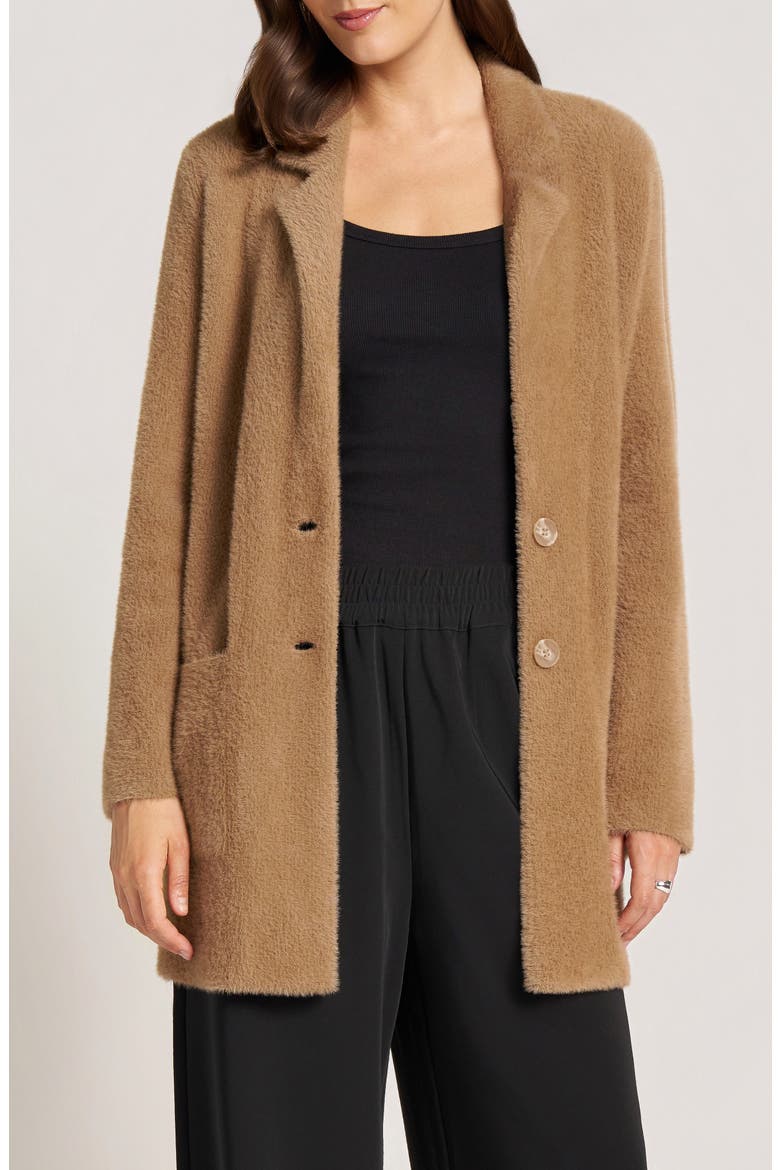 Vesper Two-Button Coatigan, Main, color, CAMEL