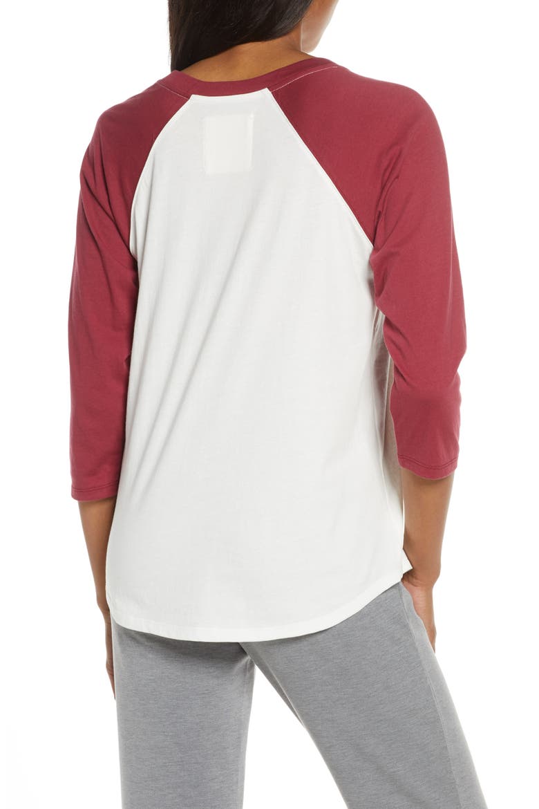 Ready to Retire Baseball Sleep Tee, Alternate, color, IVORY