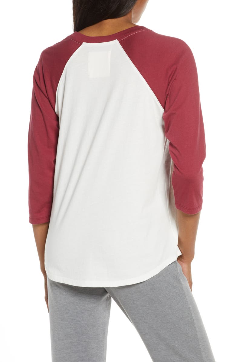 ban.do Ready to Retire Baseball Sleep Tee, Alternate, color,