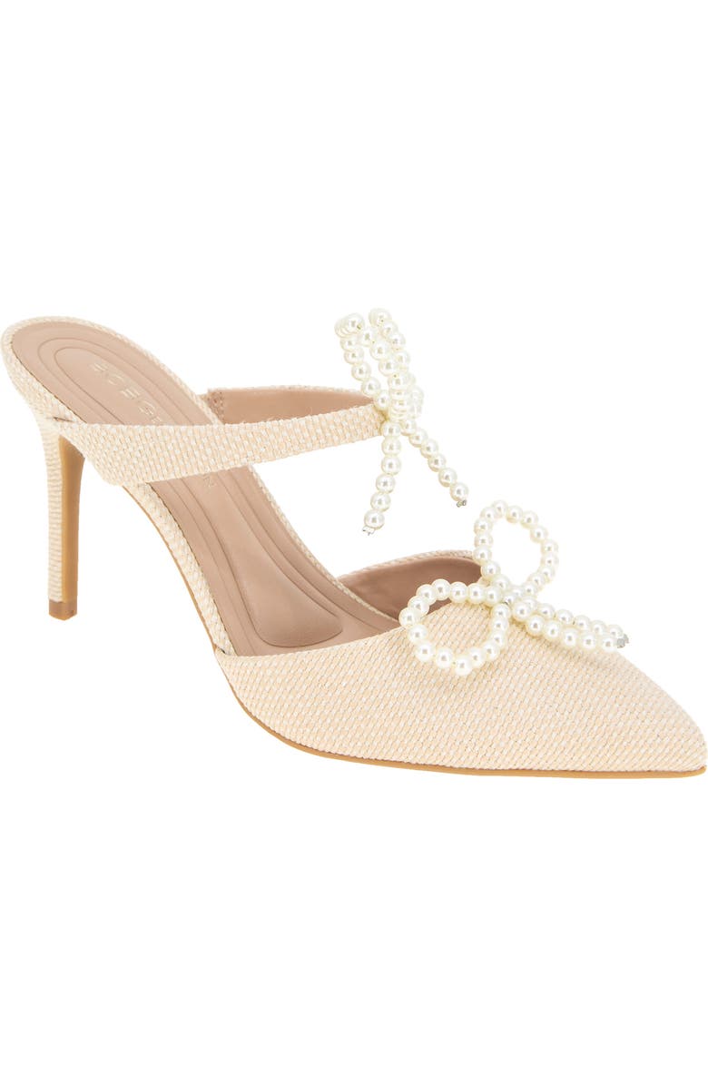 BCBGeneration Bardia Pointed Toe Mule, Main, color, Natural