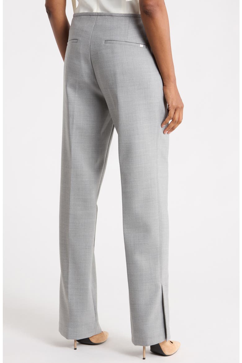 Low Rise Crop Pants, Alternate, color, LIGHT GREY MELANGE