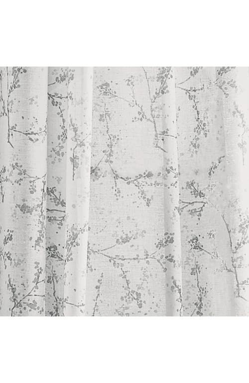 Dkny Promenade Set Of 2 Curtain Panels In Pewter