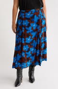 Seasalt Cornwall Lethlean Floral Pleated Maxi Skirt
