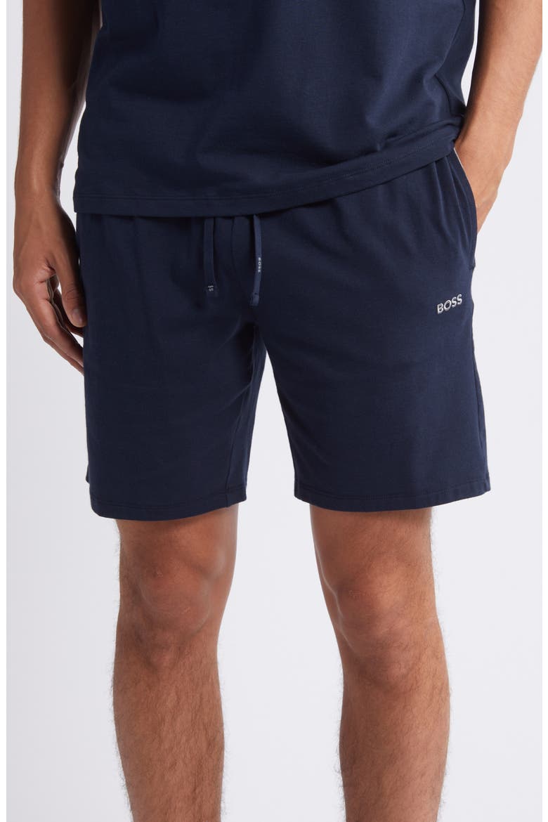 Mix Match Pajama Shorts, Main, color, DK BU