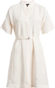 BOSS Dalinia Belted Shirtdress