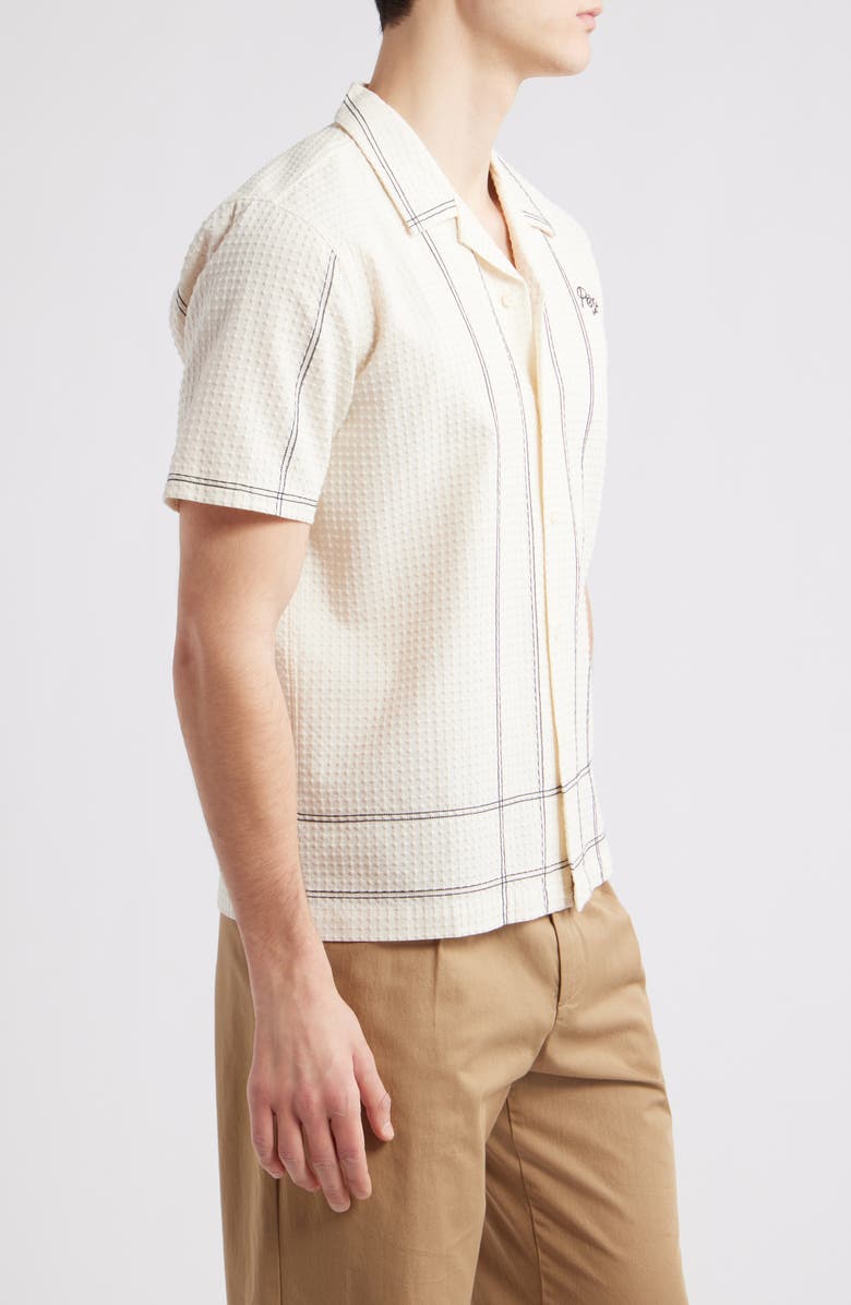 Percival Sicily Camp Shirt, Alternate, color, Ecru