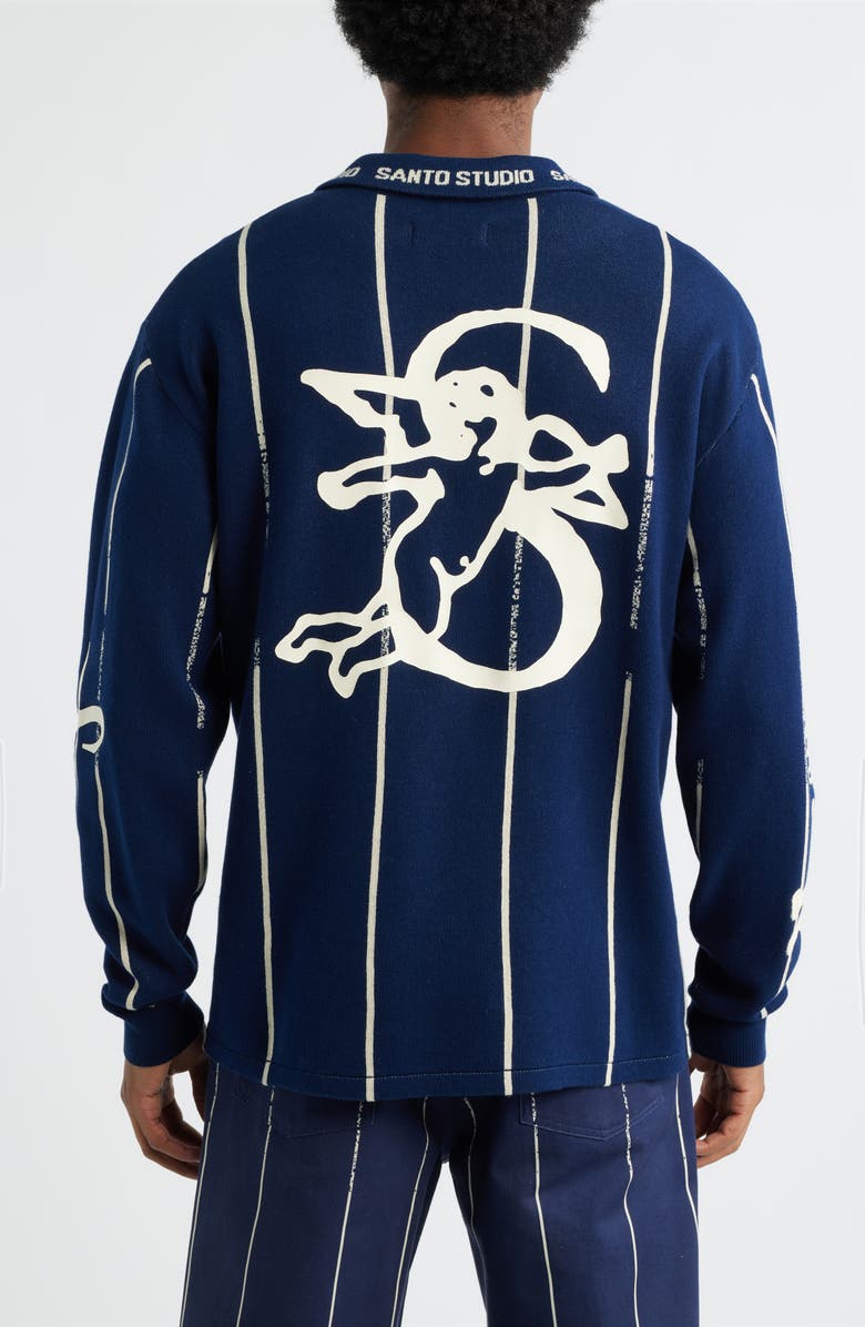 SANTO STUDIO x Cody Bellinger NY Knit Jersey, Alternate, color, Navy