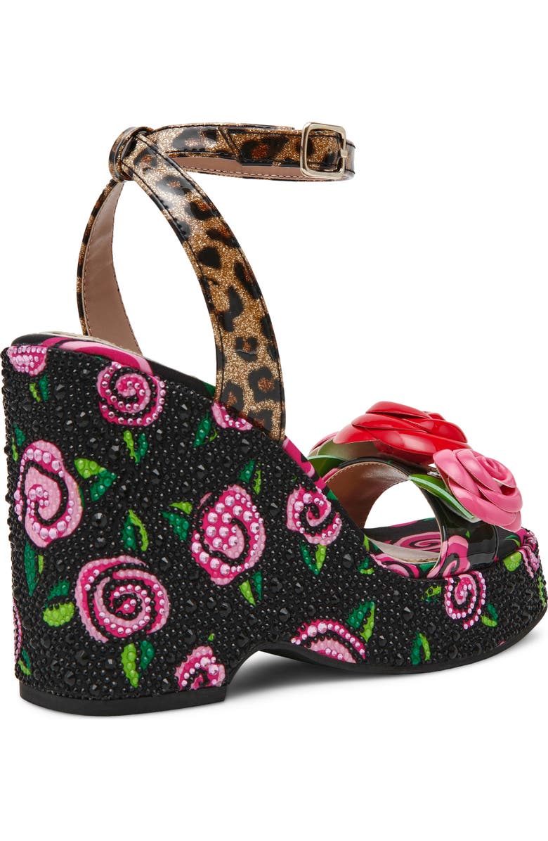 Betsey Johnson Lizzette Wedge Sandal, Alternate, color,