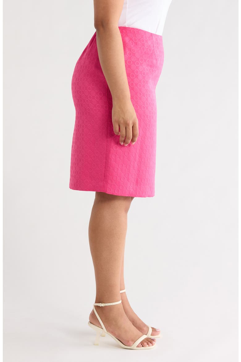 Textured Zip Pencil Skirt, Alternate, color, PINK PERFECTION