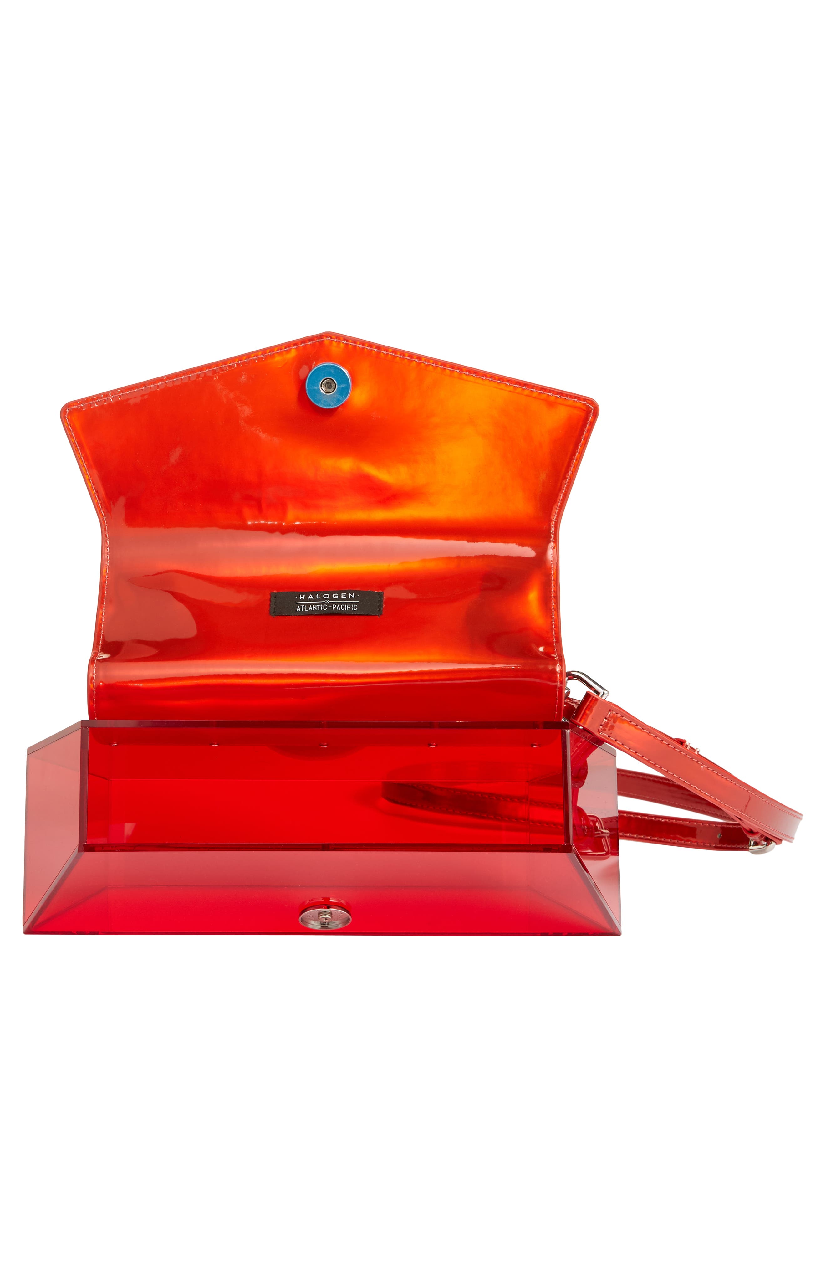 Halogen<sup>®</sup> x Atlantic-Pacific Transparent Crossbody Bag, Alternate, color, 