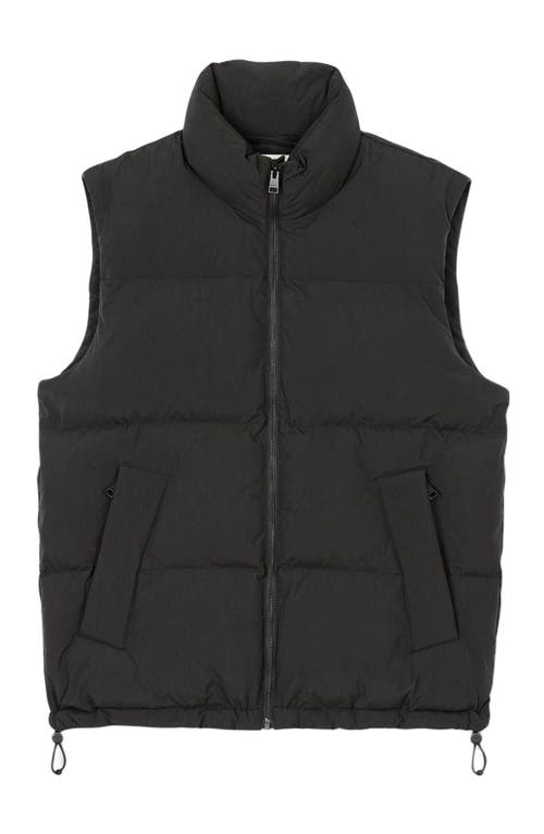 Sandro Sleeveless Technical Puffer Vest In Blue