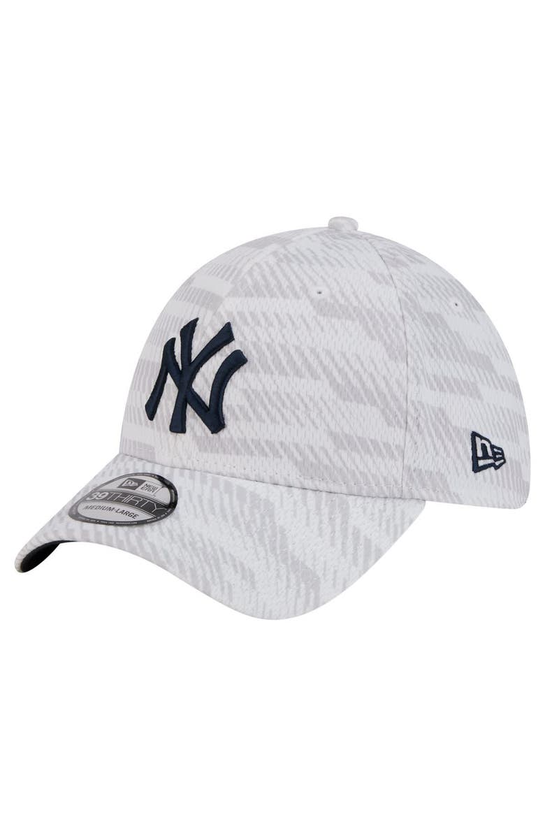New Era Men's New Era White New York Yankees Graded 39THIRTY Stretch Fit Hat, Main, color,
